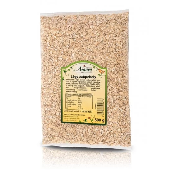 Natura lágy zabpehely 500g Natura lágy zabpehely 500g