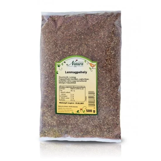Natura lenmagpehely 500g Natura lenmagpehely 500g