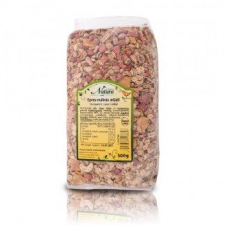 Natura müzli epres-málnás 500g