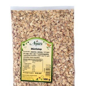 Natura müzlialap 6 összetevős 500g 