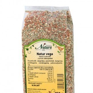 Natura natur vega szárított zöldségmix 250g 