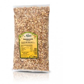 Natura pehelykeverék 4gabonából 500g 