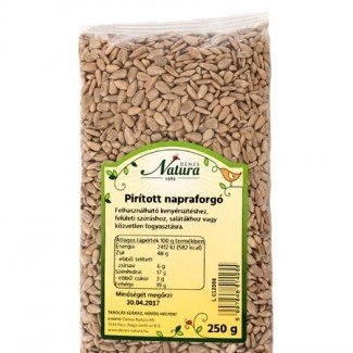 Natura pirított napraforgó 250g 