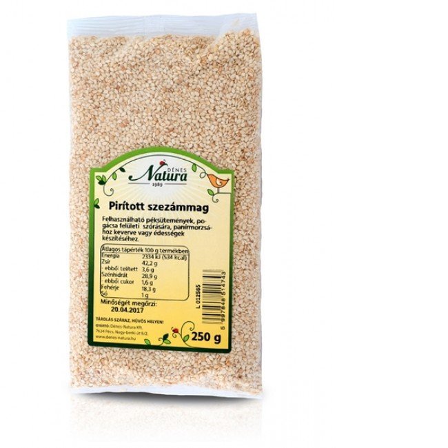 Natura pirított szezámmag 250g 