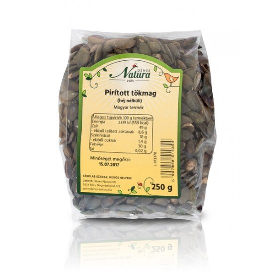 Natura pirított tökmag 250g 