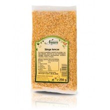 Natura sárga lencse 250g 