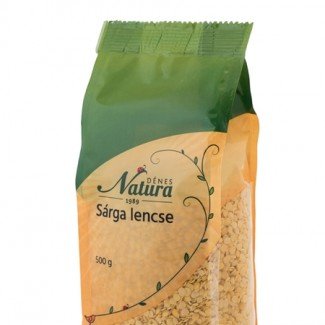 Natura sárga lencse 500g 