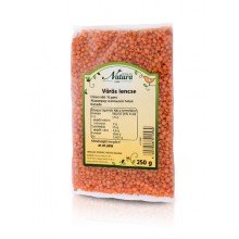 Natura vörös lencse 250g 