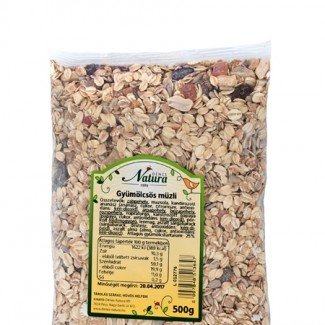 Natura gyümölcsös müzli 500g 