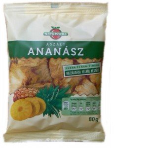 Naturfood aszalt ananász 150g 