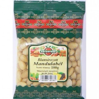 Naturfood blansírozott mandulabél 100g