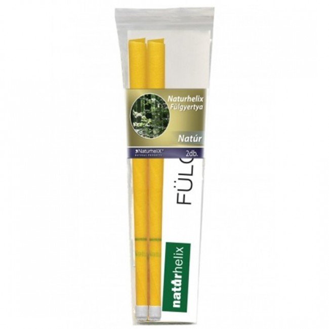 Naturhelix fülgyertya natúr 2db