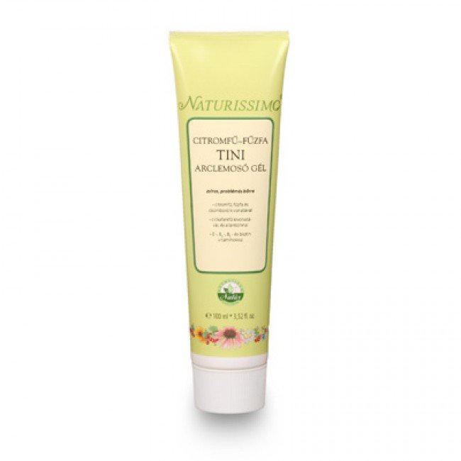 Naturissimo citromfű-Fűzfa tini arclemosó gél 100ml