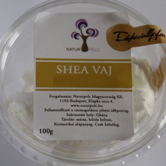 Naturpolc shea vaj - organikus 100g