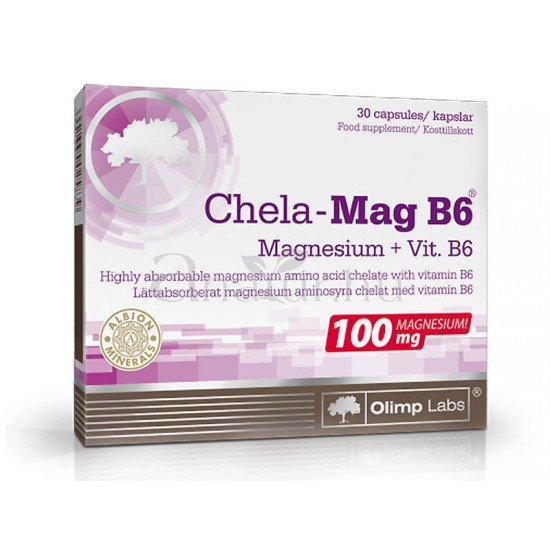 Olimp Labs szerves Magnézium+B6 vitaminnal kapszula 30db
