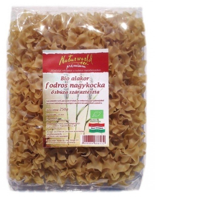 Naturworld bio alakor tészta tk. nagyk 250g 