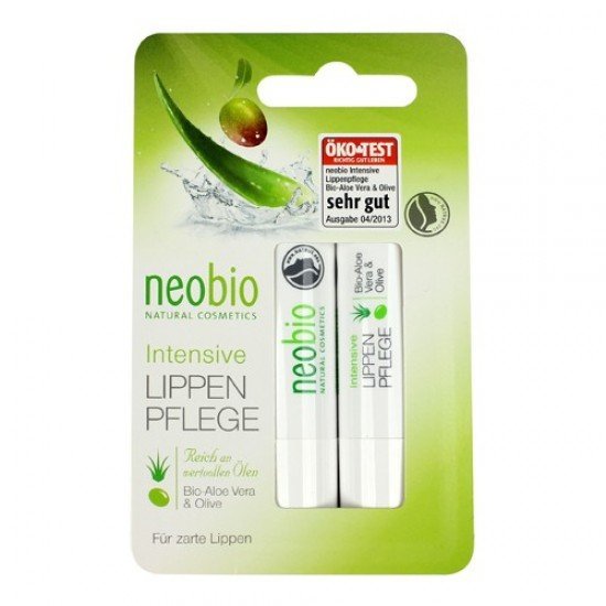 Neobio ajakápoló duo aloe és olivával 2db Neobio ajakápoló duo aloe és olivával 2db