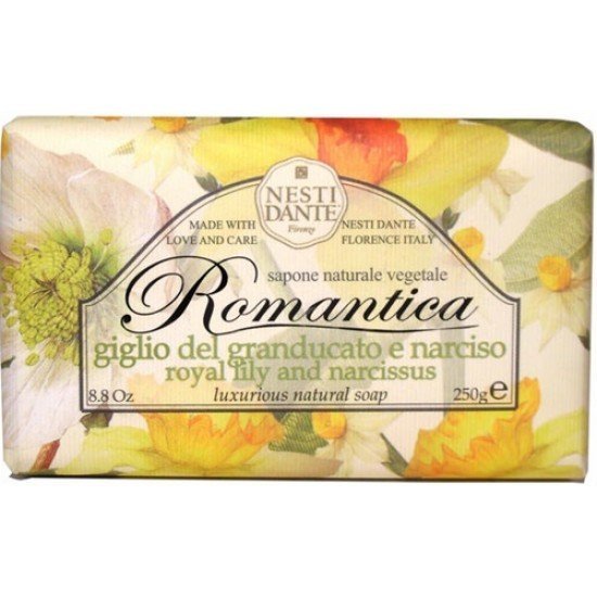 Nesti szappan romantica Királyliliom-Nárcisz 250g 