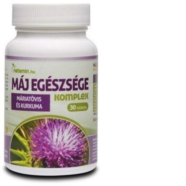 Netamin máj egészsége komplex tabletta 30db Netamin máj egészsége komplex tabletta 30db