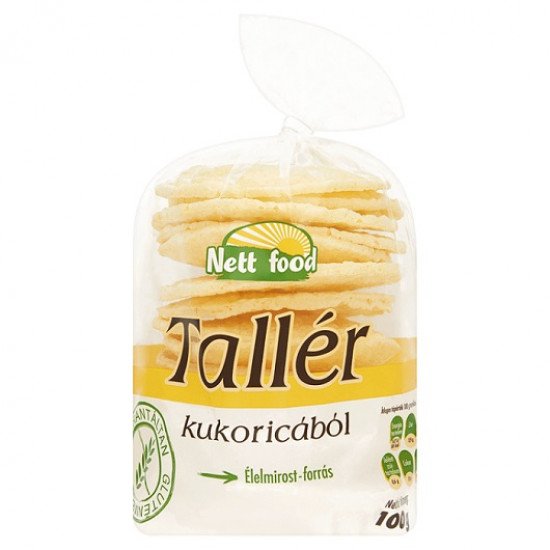 Nett food tallér kukoricából 100g