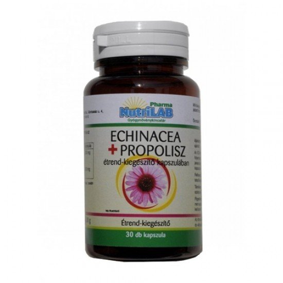 Nutrilab echinacea+D3 kapszula 30db Nutrilab echinacea+D3 kapszula 30db