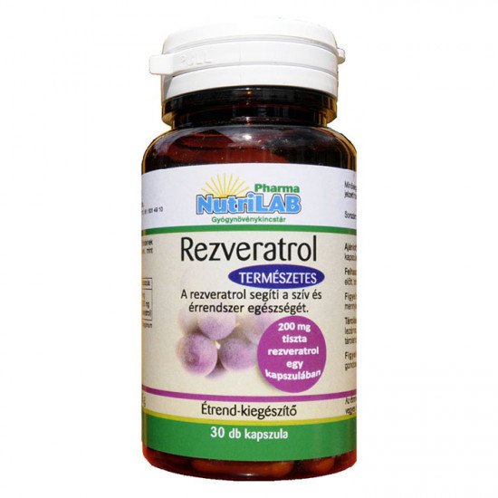 Nutrilab rezveratrol kapszula 30db