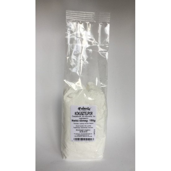 Paleolit kókuszitalpor kazeinmentes 150g Paleolit kókuszitalpor kazeinmentes 150g