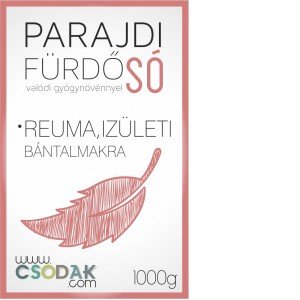 Parajdi fürdősó valódi gyógynövényekkel-reuma-ízületi bántalmak 1000g
