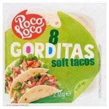 Poco loco tortilla gorditas lágy 272g