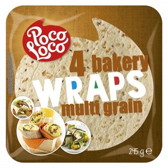 Poco loco tortilla sokmagvas 245g