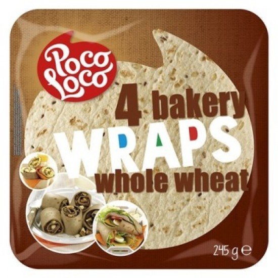 Poco loco tortilla wraps lágy 370g