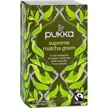 Pukka organic matcha green bio zöld tea citrommal 20filter