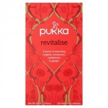 Pukka organic revitalise bio élénkítő tea 20x2g 40g