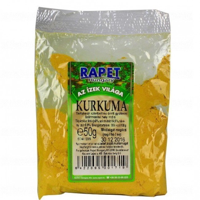 Rapet kurkuma 50g