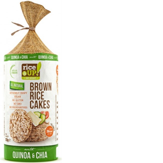 Rice up puffasztott rizs szelet quinoa-chia 120g