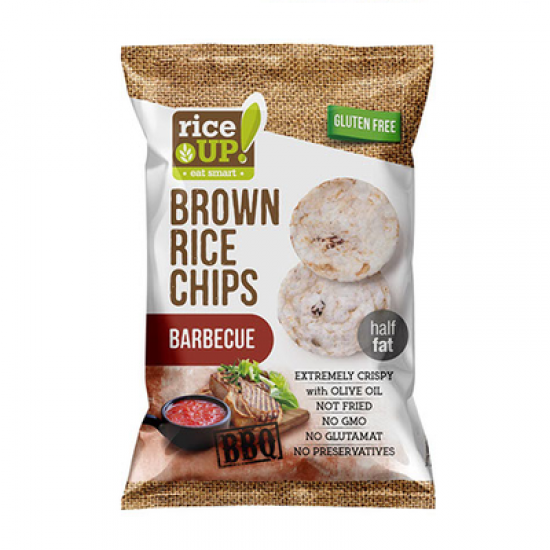 Rice up rizs chips barbecue ízű 60g