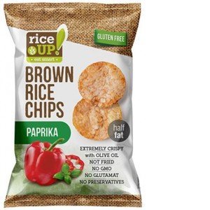 Rice up rizs chips paprikás 60g