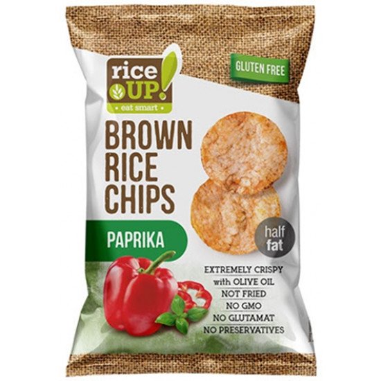 Rice up rizs chips paprikás 60g