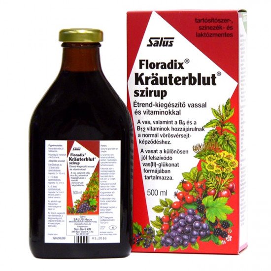 Floradix Salus krauterblut szirup 500ml