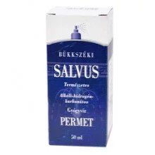 Salvus bükkszéki gyógyvíz permet /kék/ 50ml