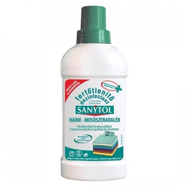 Sanytol fertőtlenítő mosószeradalék 500ml