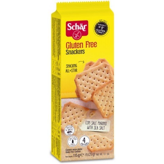 Schar gluténmentes snackers 115g