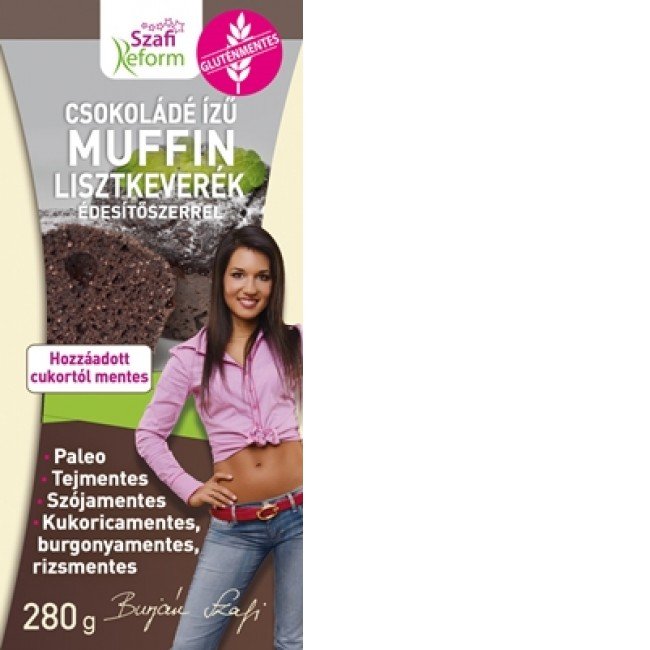 Szafi Reform étcsokis muffin keverék 280g