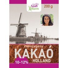 Szafi Reform holland kakaópor 10-12% 200g