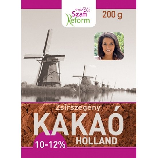 Szafi Reform holland kakaópor 10-12% 200g