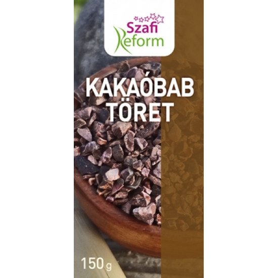 Szafi Reform kakaó bab töret 150g