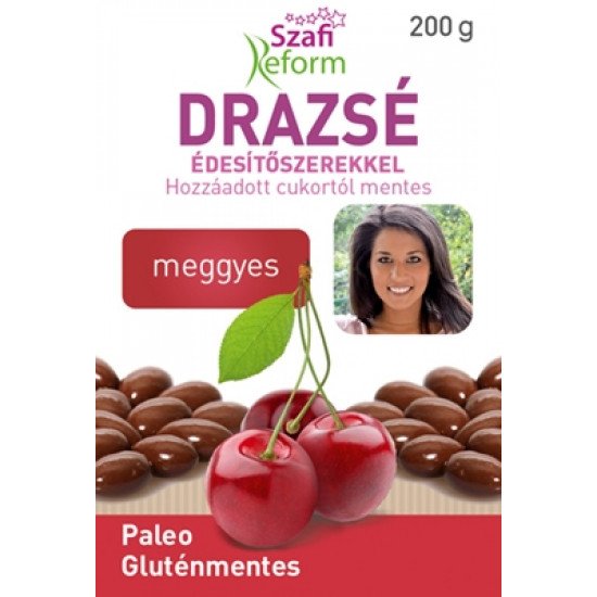 Szafi Reform meggyes drazsé 200g Szafi Reform meggyes drazsé 200g