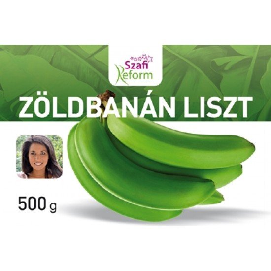 Szafi Reform prémium zöldbanán liszt 500g Szafi Reform prémium zöldbanán liszt 500g