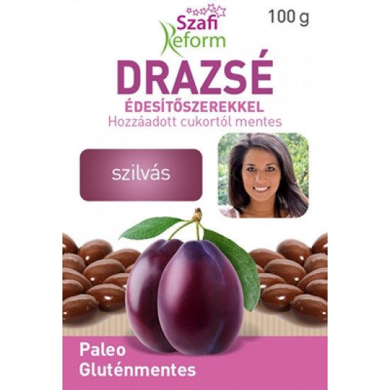 Szafi Reform szilvás drazsé 100g Szafi Reform szilvás drazsé 100g