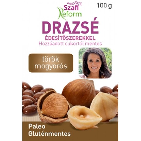 Szafi Reform törökmogyorós drazsé 100g Szafi Reform törökmogyorós drazsé 100g